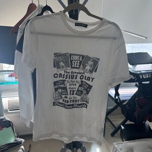 Dolce & Gabbana White Graphic Tee